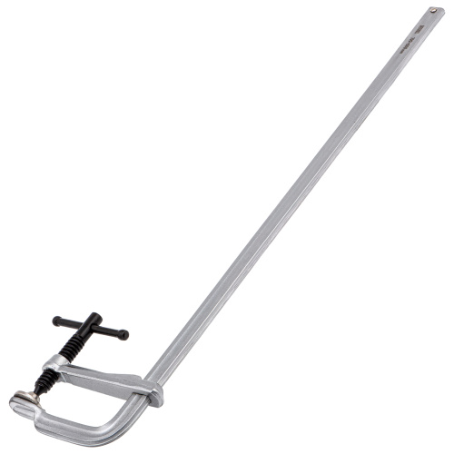 Струбцина F-образная, 100x600мм, кованая Denzel по ценам производителя в Челябинске с доставкой по всей России