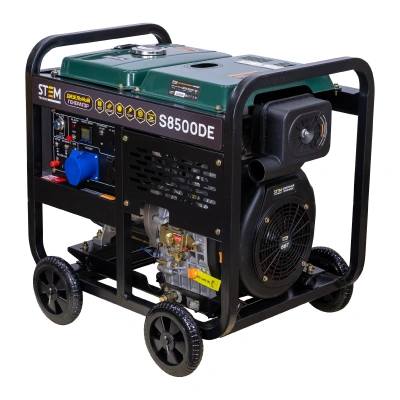 Генератор дизельный STEM Techno S8500DE (8,5кВт, электростартер, дисплей, подогрев, АВР) по ценам производителя в Челябинске с доставкой по всей России