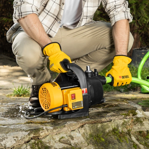 Садовый поверхностный насос GPL600, 600 Вт, 3000 л/ч, подъем 35 м, пластик Denzel по ценам производителя в Челябинске с доставкой по всей России