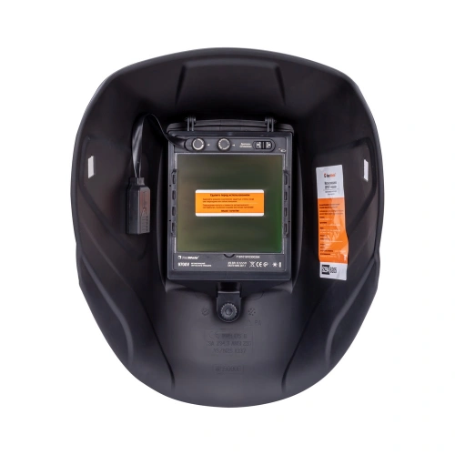 Маска сварщика GEFEST черная (ф-р 9700V,пр-во FoxWeld), без коробки по ценам производителя в Челябинске с доставкой по всей России