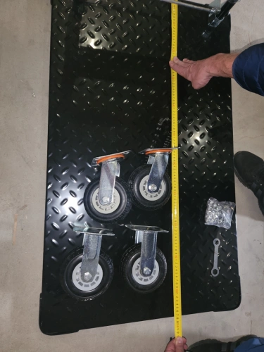 Тележка платформенная 950 кг TOR PH950 (1100х650) со складной ручкой (резиновые колеса 150 мм) по ценам производителя в Челябинске с доставкой по всей России