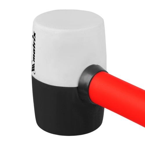 Киянка резиновая, 225 г, черно-белая резина, фибергласовая рукоятка Matrix по ценам производителя в Челябинске с доставкой по всей России