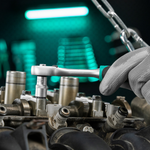 Набор инструментов, 1/4", CrV, пластиковый кейс 57 предметов Stels по ценам производителя в Челябинске с доставкой по всей России