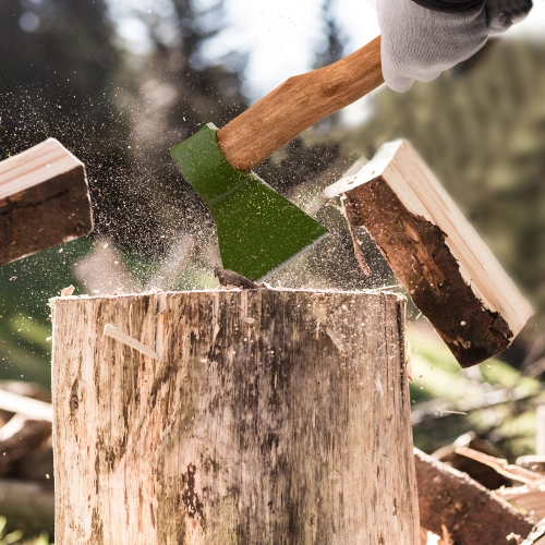 Топор кованный, в сборе, 1200/1550 г, деревянное топорище, 500 мм, Б3 Сибртех по ценам производителя в Челябинске с доставкой по всей России