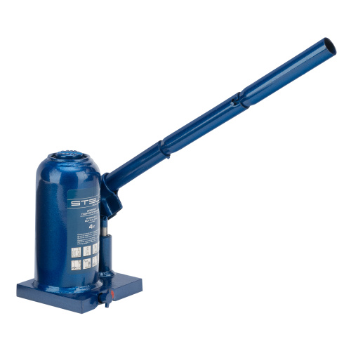 Домкрат гидравлический бутылочный телескопический, 4 т, H подъема 170-420 мм Stels по ценам производителя в Челябинске с доставкой по всей России