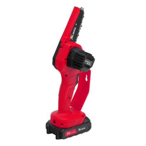 Цепная мини-пила аккумуляторная, MCS-100, шина 100 мм, Li-Ion, 20 В MTX по ценам производителя в Челябинске с доставкой по всей России