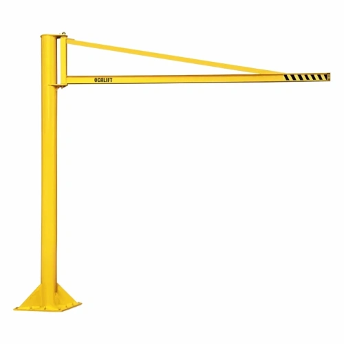 Кран консольный на колонне гп 1000кг стрела 3м высота 3м двутавр по ценам производителя в Челябинске с доставкой по всей России