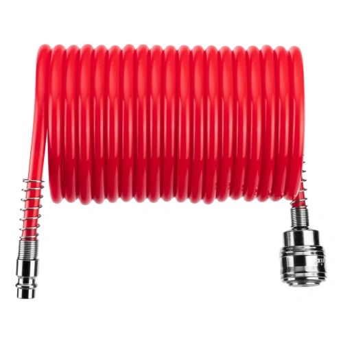 Шланг спиральный воздушный, 5 м, с быстросъемными соединениями Matrix по ценам производителя в Челябинске с доставкой по всей России