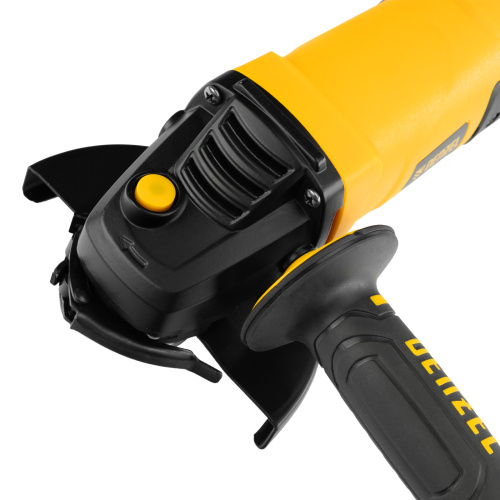 Машина шлифовальная угловая AG125-1100A, 1100 Вт, 125 мм, 3000-11000 об/мин Denzel по ценам производителя в Челябинске с доставкой по всей России