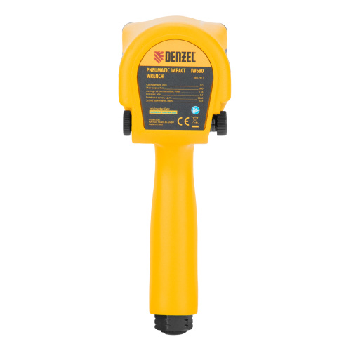 Ударный пневмогайковерт IW680, 1/2", 7000 об/мин, 680 Нм Denzel по ценам производителя в Челябинске с доставкой по всей России