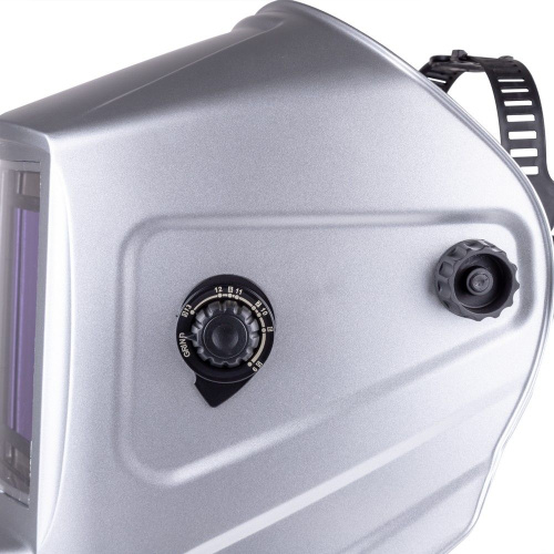 Маска сварщика GEFEST серебро  (ф-р 9700V, пр-во FoxWeld/КНР) без коробки по ценам производителя в Челябинске с доставкой по всей России