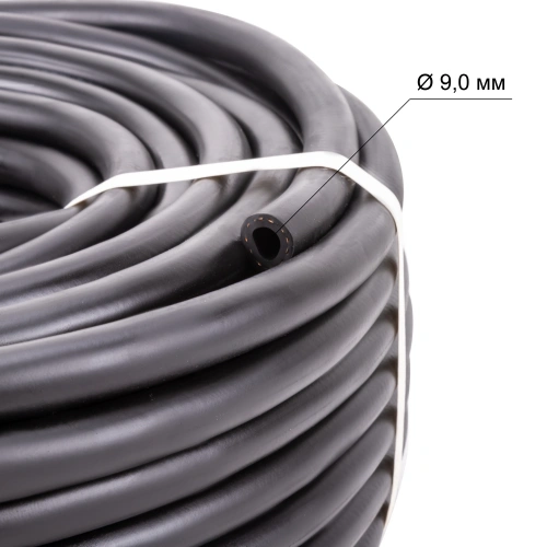 Рукав кислородный д.9.0мм черный (бухта 40м, 3 кл) по ценам производителя в Челябинске с доставкой по всей России