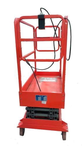 Подъемник ножничный передвижной 240 кг 3/5 м TOR GTJY DC аккумуляторный по ценам производителя в Челябинске с доставкой по всей России