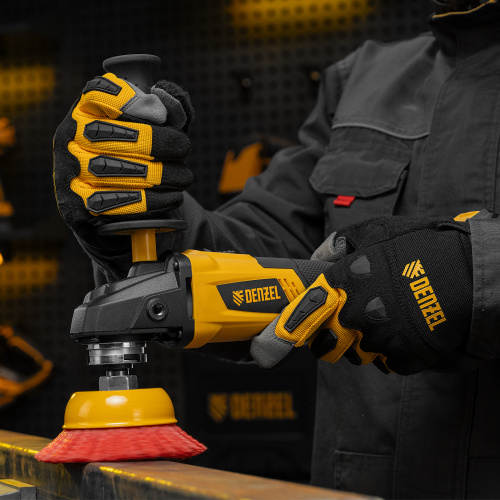 Щетка для УШМ, 100 мм, Чашка, нейлоновая щетина, М14 Denzel по ценам производителя в Челябинске с доставкой по всей России