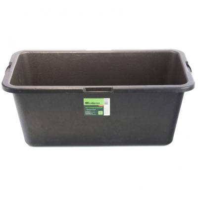 Таз прямоугольный строительный, 65 л Сибртех по ценам производителя в Челябинске с доставкой по всей России