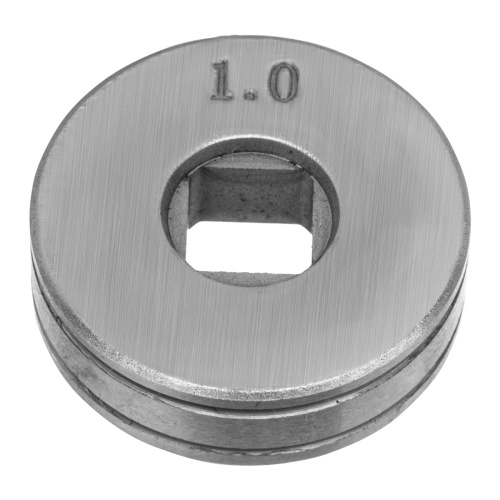 Подающий ролик, V профиль под стальную проволоку 0,8-1мм, посадка квадрат, 2 шт Denzel по ценам производителя в Челябинске с доставкой по всей России