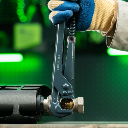 Ключ трубный рычажный КТР-1, 1", кованый, тип "L" Сибртех по ценам производителя в Челябинске с доставкой по всей России