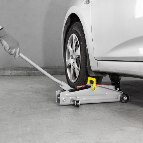 Домкрат гидравлический подкатной, 2 т, высота подъема 135-355 мм Matrix по ценам производителя в Челябинске с доставкой по всей России