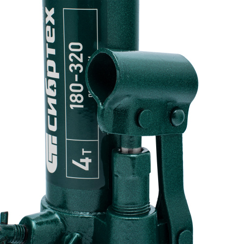 Домкрат гидравлический бутылочный, 4 т, 180-320 мм Сибртех по ценам производителя в Челябинске с доставкой по всей России