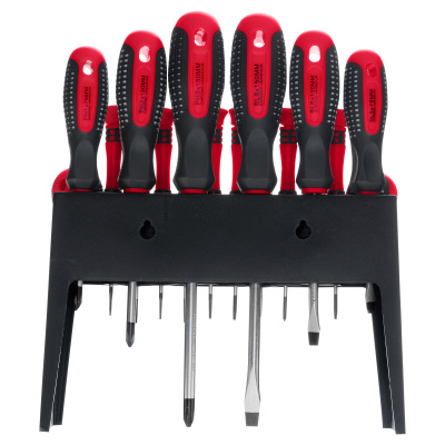Набор отверток Fusion на подвесной полке 18 шт, CrV Matrix по ценам производителя в Челябинске с доставкой по всей России