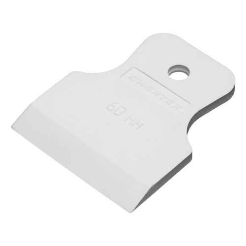 Шпатель, белая резина, 60 мм Сибртех по ценам производителя в Челябинске с доставкой по всей России