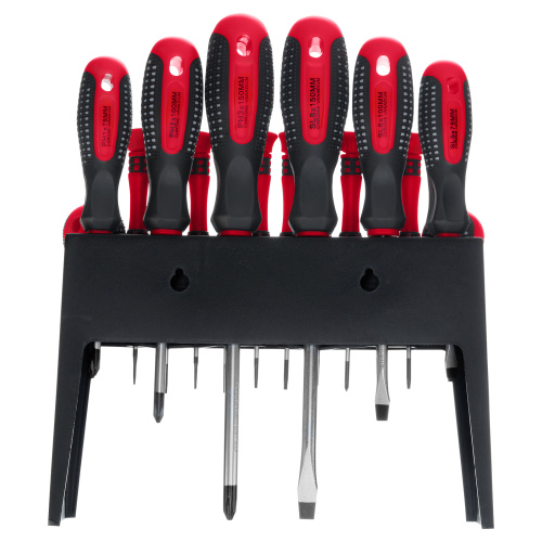 Набор отверток Fusion на подвесной полке 18 шт, CrV Matrix по ценам производителя в Челябинске с доставкой по всей России