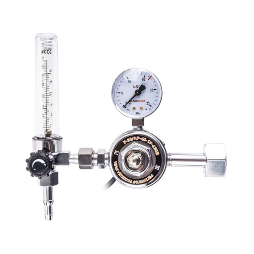 Регулятор расхода газа У-30/АР-40-1P-230В (универсальный, 1 манометр, подогреватель, латунь) по ценам производителя в Челябинске с доставкой по всей России
