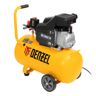 Компрессор воздушный DK1800/50, Х-PRO 1.8 кВт, 280л/мин, 50л Denzel по ценам производителя в Челябинске с доставкой по всей России