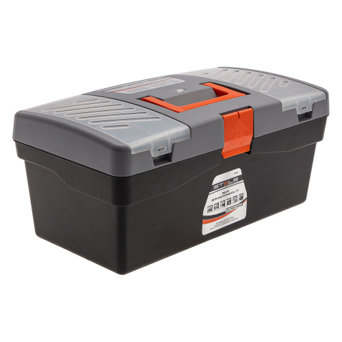 Ящик для инструмента 17", 420 х 220 х 180 мм, пластик Stels по ценам производителя в Челябинске с доставкой по всей России