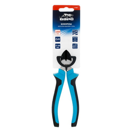 Бокорезы 160 мм, хром-ванадий, двухкомпонентные рукоятки Барс по ценам производителя в Челябинске с доставкой по всей России