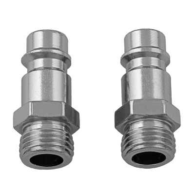 Ниппель универсальный быстросъемный ("папа") 1/4, внешняя резьба, 2 шт, Stels по ценам производителя в Челябинске с доставкой по всей России