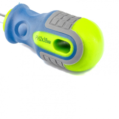 Отвертка, PH2 х 38 мм, CrV, трехкомпонентная рукоятка Сибртех по ценам производителя в Челябинске с доставкой по всей России