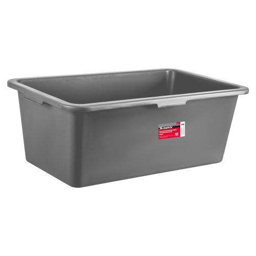 Таз прямоугольный строительный усиленный, 80 л Matrix по ценам производителя в Челябинске с доставкой по всей России