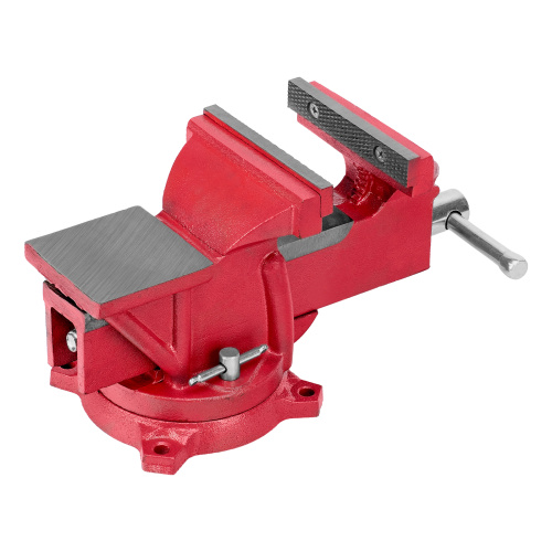 Тиски слесарные, 125 мм, поворотные, с наковальней Matrix по ценам производителя в Челябинске с доставкой по всей России