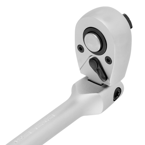 Ключ-трещотка шарнирный 1/2", СrV, 72 зуба, с быстрым сбросом, матовый хром Stels по ценам производителя в Челябинске с доставкой по всей России