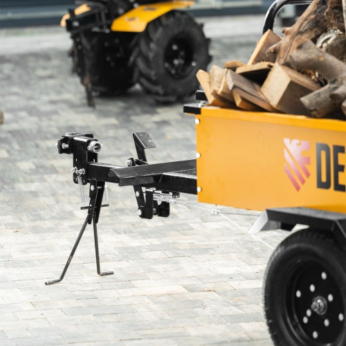 Прицеп для мотоблока TT-500, оцинк., груз. 500 кг, рег. сцепка, колеса 4.00-10, в упаковке Denzel по ценам производителя в Челябинске с доставкой по всей России