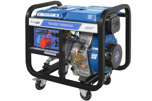 Дизель генератор TSS SDG 7000EH3A по ценам производителя в Челябинске с доставкой по всей России