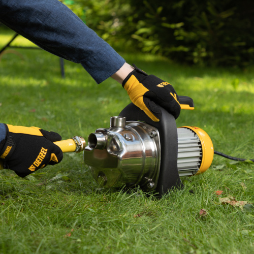 Садовый поверхностный насос GP1200Х, 1200 Вт, 3700 л/ч, подъем 46 м, нержавейка Denzel по ценам производителя в Челябинске с доставкой по всей России