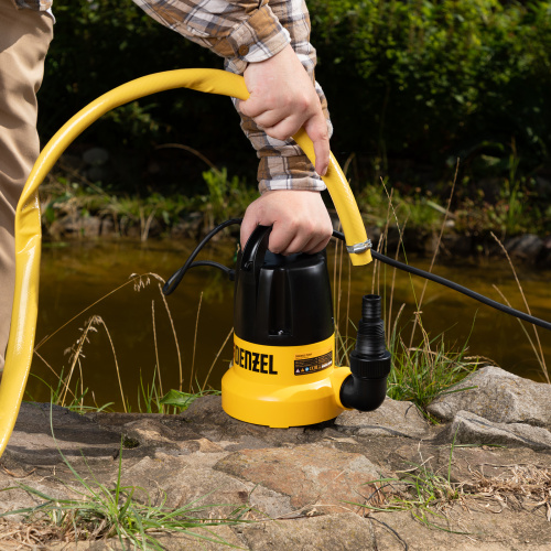 Дренажный насос DP500E, 500 Вт, подъем 7 м, 7000 л/ч Denzel по ценам производителя в Челябинске с доставкой по всей России