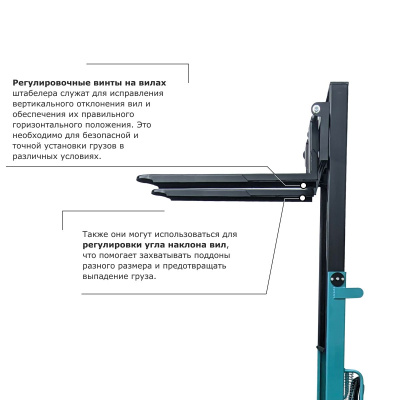 Ручной штабелер PROLIFT PRO TRV 1020 по ценам производителя в Челябинске с доставкой по всей России