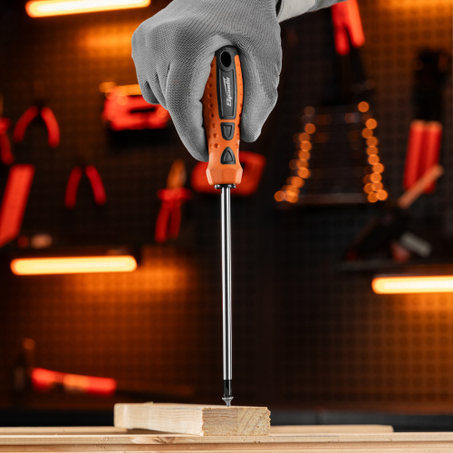 Отвертка "Point", PH2 х 150 мм, CS, двухкомпонентная рукоятка Sparta по ценам производителя в Челябинске с доставкой по всей России