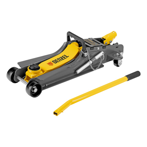 Домкрат гидравлический подкатной с фиксатором, 2,5 т, 85-385 мм Denzel по ценам производителя в Челябинске с доставкой по всей России