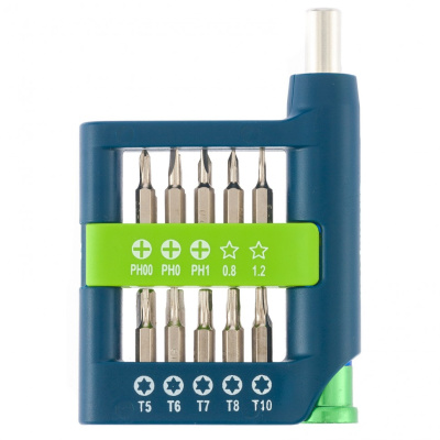 Отвертка для точных работ с набором бит, 21 шт, CrV Сибртех по ценам производителя в Челябинске с доставкой по всей России