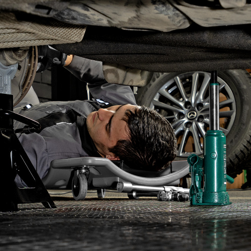 Домкрат гидравлический бутылочный, 3 т, 180-320 мм Сибртех по ценам производителя в Челябинске с доставкой по всей России