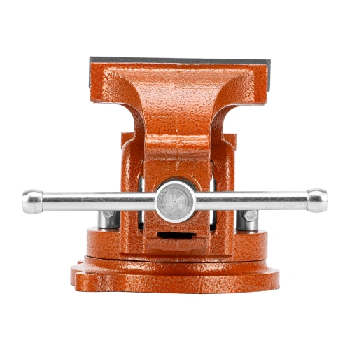 Тиски слесарные, 100 мм, поворотные, с наковальней Sparta по ценам производителя в Челябинске с доставкой по всей России