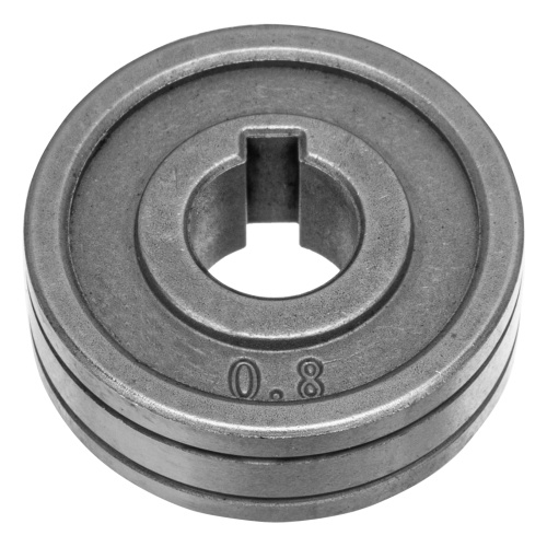 Подающий ролик, V профиль под стальную проволоку 0,8-1мм, 2 шт Denzel по ценам производителя в Челябинске с доставкой по всей России