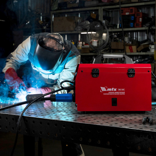 Аппарат инвертор. полуавтомат. cварки MIG-160S, 160A, ПВ 60%, катушка 5 кг MTX по ценам производителя в Челябинске с доставкой по всей России