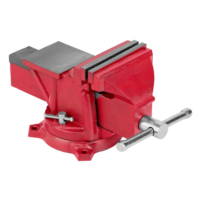 Тиски слесарные, 125 мм, поворотные, с наковальней Matrix по ценам производителя в Челябинске с доставкой по всей России