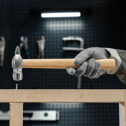 Молоток слесарный, 500 г, круглый боек, деревянная рукоятка по ценам производителя в Челябинске с доставкой по всей России