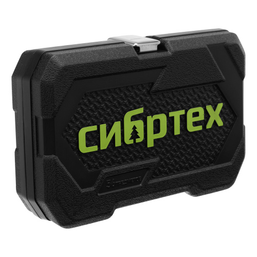 Набор инструментов, 1/4", пластиковый кейс 56 предметов Сибртех по ценам производителя в Челябинске с доставкой по всей России